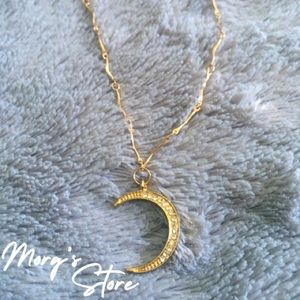 gold moon choker